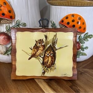 Vintage Owl Wall Art